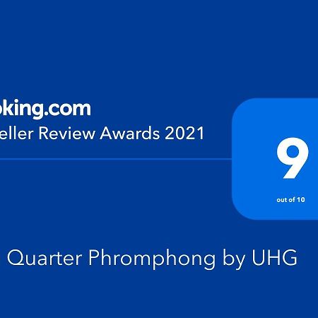 Hotel The Quarter Phromphong By Uhg Bangkok Exterior foto